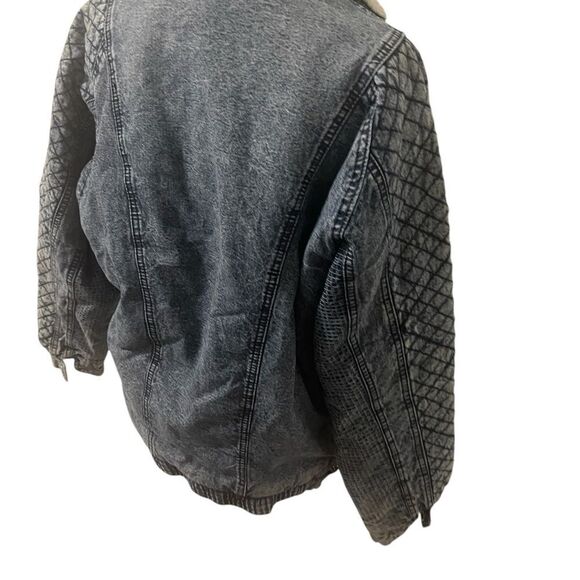 Vintage Ruth Douglas Sherpa Lined Denim Jacket Women Size Small Light Wash - Picture 9 of 16